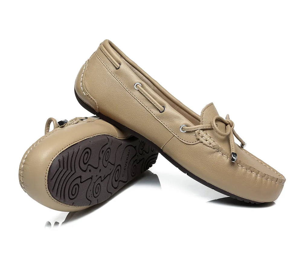 EVERAU® Women Leather Casual Summer Moccasin Frida