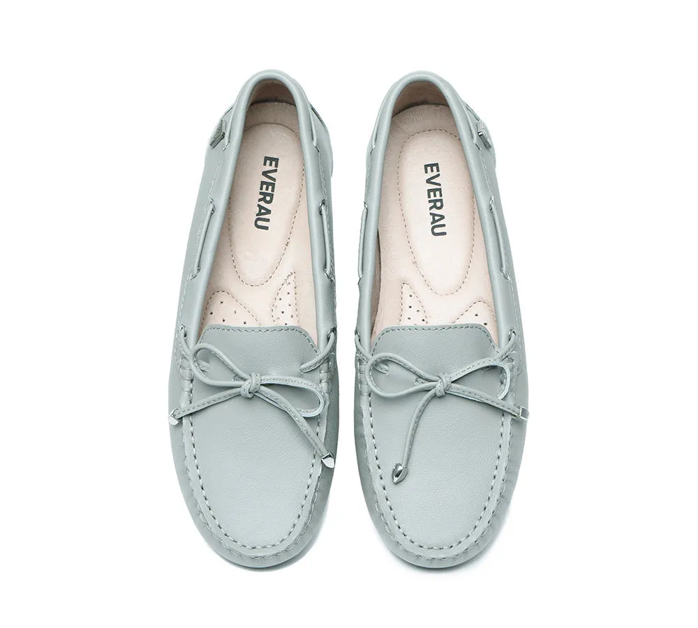 EVERAU® Women Leather Casual Summer Moccasin Frida