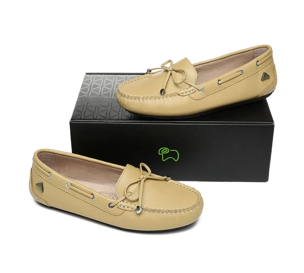EVERAU® Women Leather Casual Summer Moccasin Frida