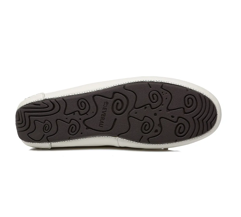 EVERAU® Women Leather Casual Summer Moccasin Frida