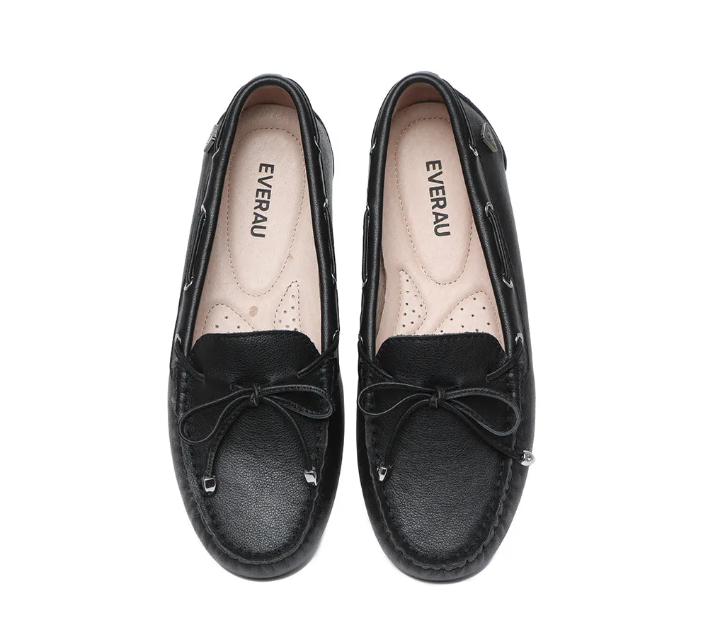 EVERAU® Women Leather Casual Summer Moccasin Frida