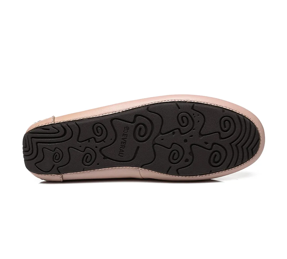 EVERAU® Women Leather Casual Summer Moccasin Frida