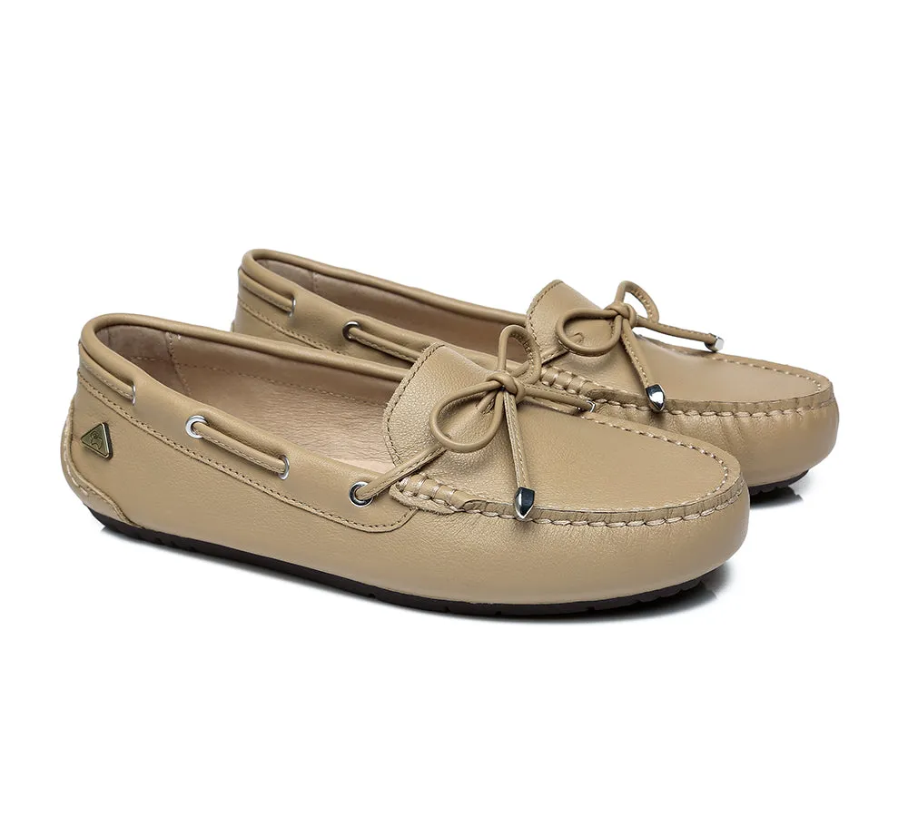 EVERAU® Women Leather Casual Summer Moccasin Frida