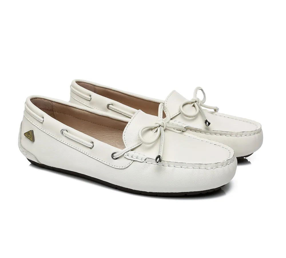 EVERAU® Women Leather Casual Summer Moccasin Frida
