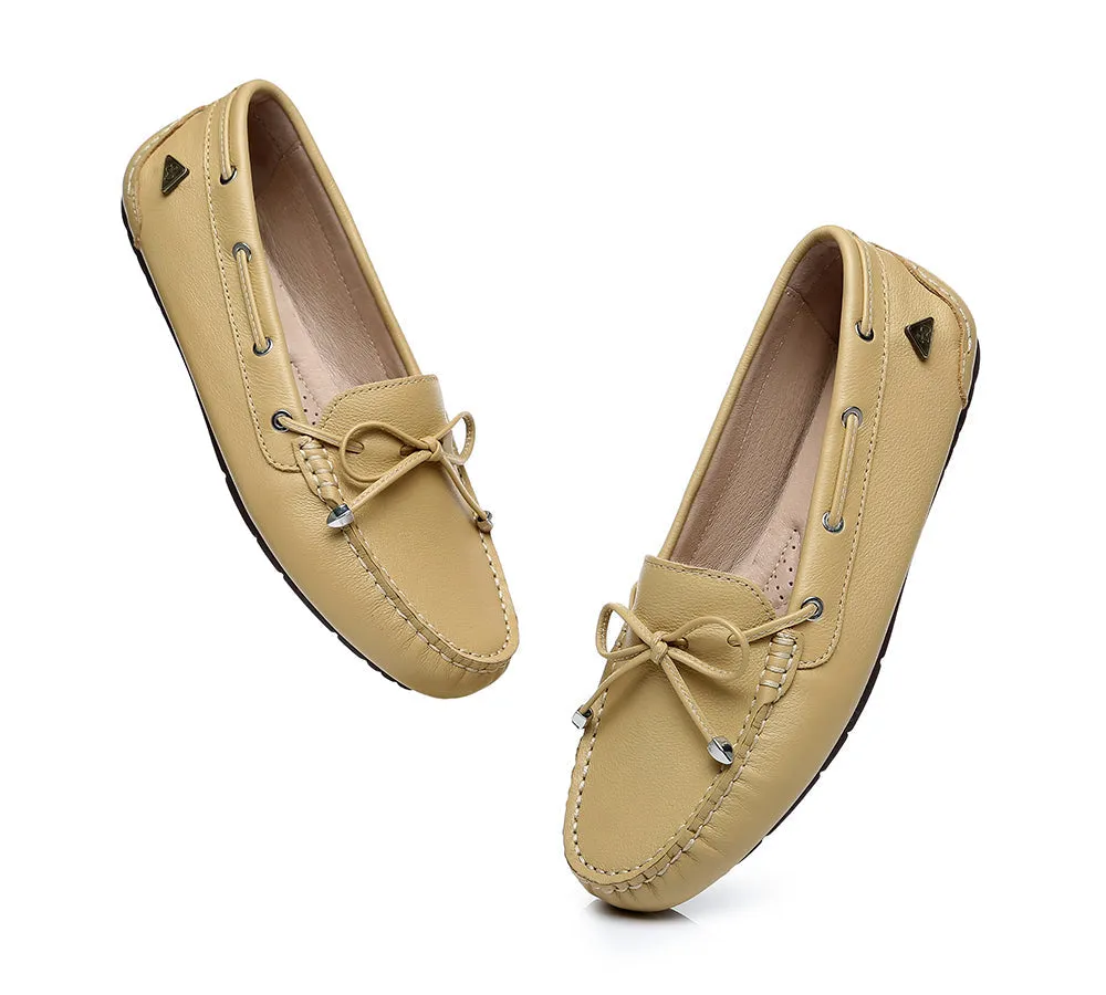EVERAU® Women Leather Casual Summer Moccasin Frida