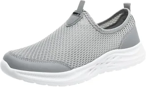 Fashion Summer Men Breathable Mesh Shallow Lace Up Casual Shoes Sneaker Odor Eliminator for Men's Sneaker