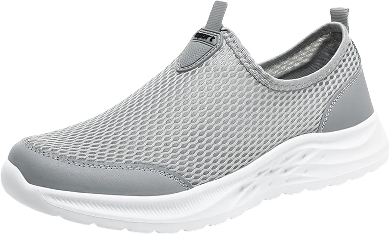 Fashion Summer Men Breathable Mesh Shallow Lace Up Casual Shoes Sneaker Odor Eliminator for Men's Sneaker