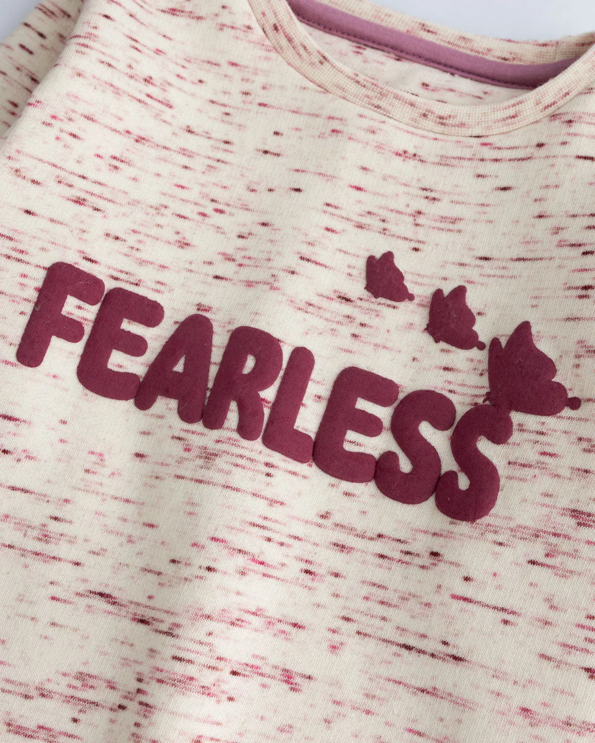 Fearless Printed Sweatshirt