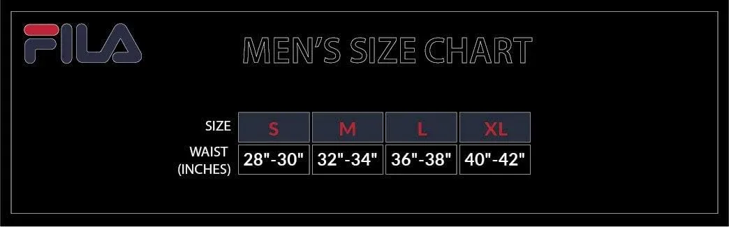 Fila Men's Regular Rise Brief Fly Front with Pouch, 4-Pack of Tagless Underwear