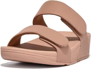 FitFlop Women's LULU Adjustable Leather Slides