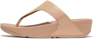 FitFlop Women's Lulu Leather Toepost Wedge Sandal