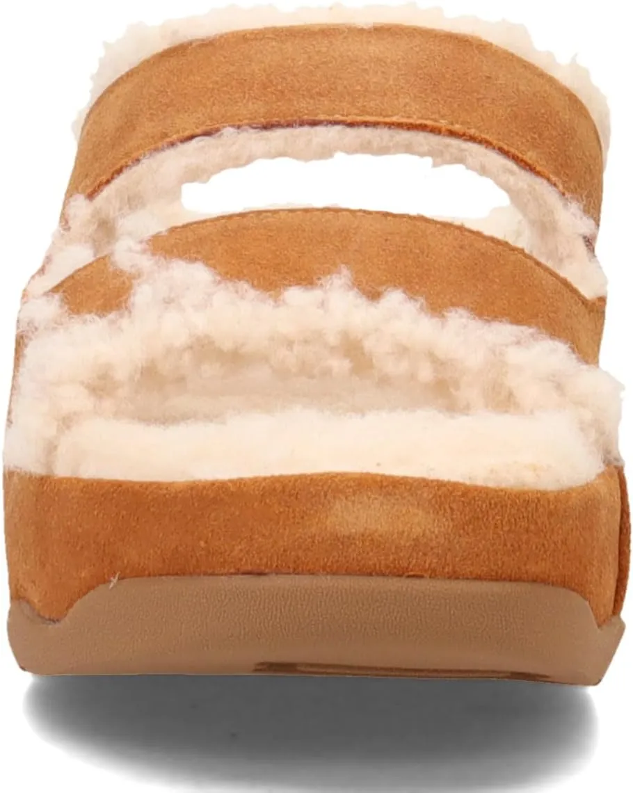FitFlop Women's, Shuv Two-Bar Shearling Sandal