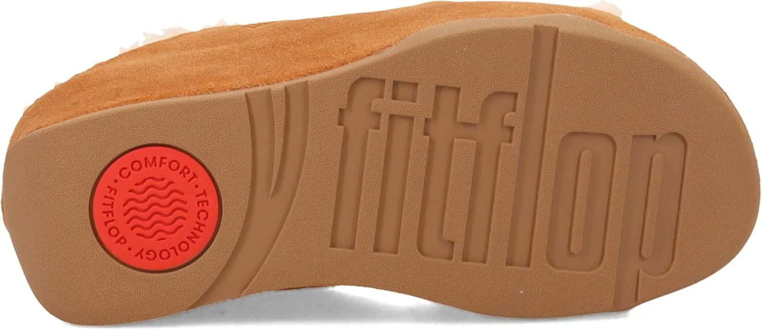 FitFlop Women's, Shuv Two-Bar Shearling Sandal