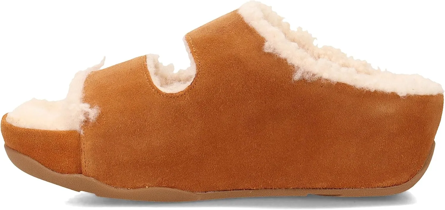FitFlop Women's, Shuv Two-Bar Shearling Sandal