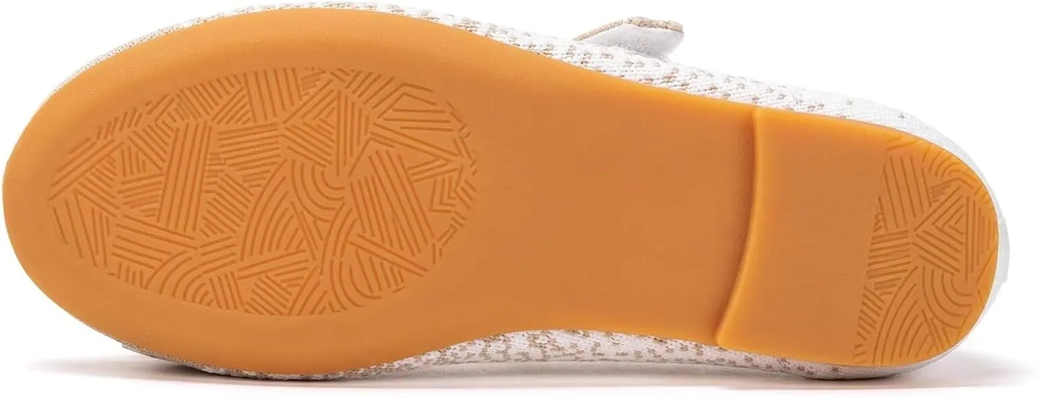 Frank Mully Girls Dress Shoes Mary Janes Girl Flats Slip on Ballet Flat Party School Shoes with Bow Toddler/Little Kid/Big Kid
