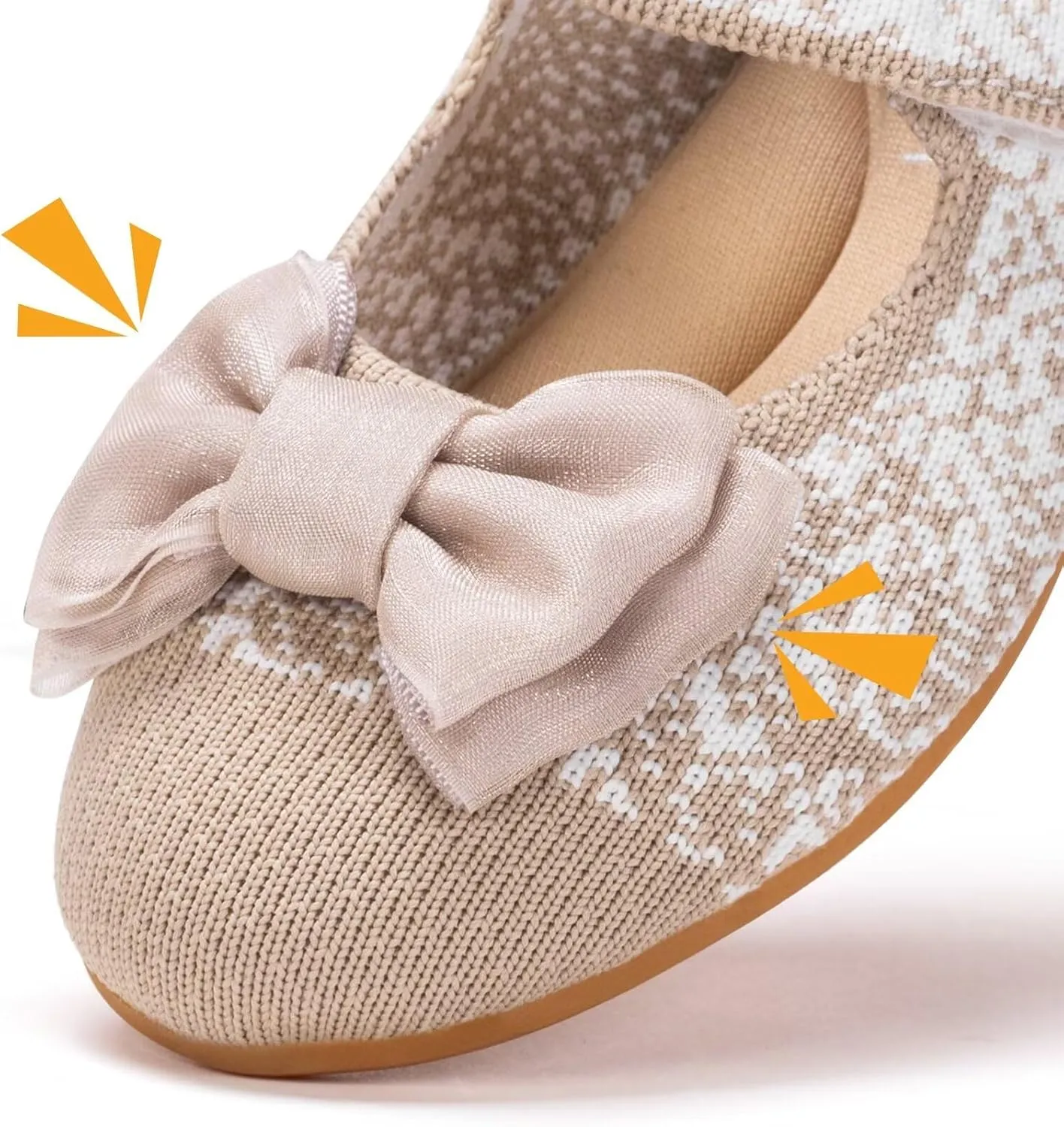 Frank Mully Girls Dress Shoes Mary Janes Girl Flats Slip on Ballet Flat Party School Shoes with Bow Toddler/Little Kid/Big Kid