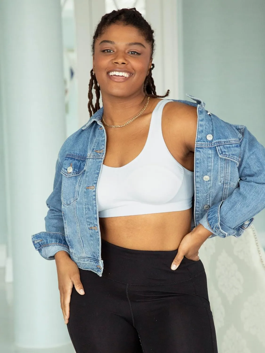 Fruit of the Loom Women's Wireless Full Coverage Bra Pack w/ Built In Pads - Smooth, Supportive & All-Day Comfort Fit