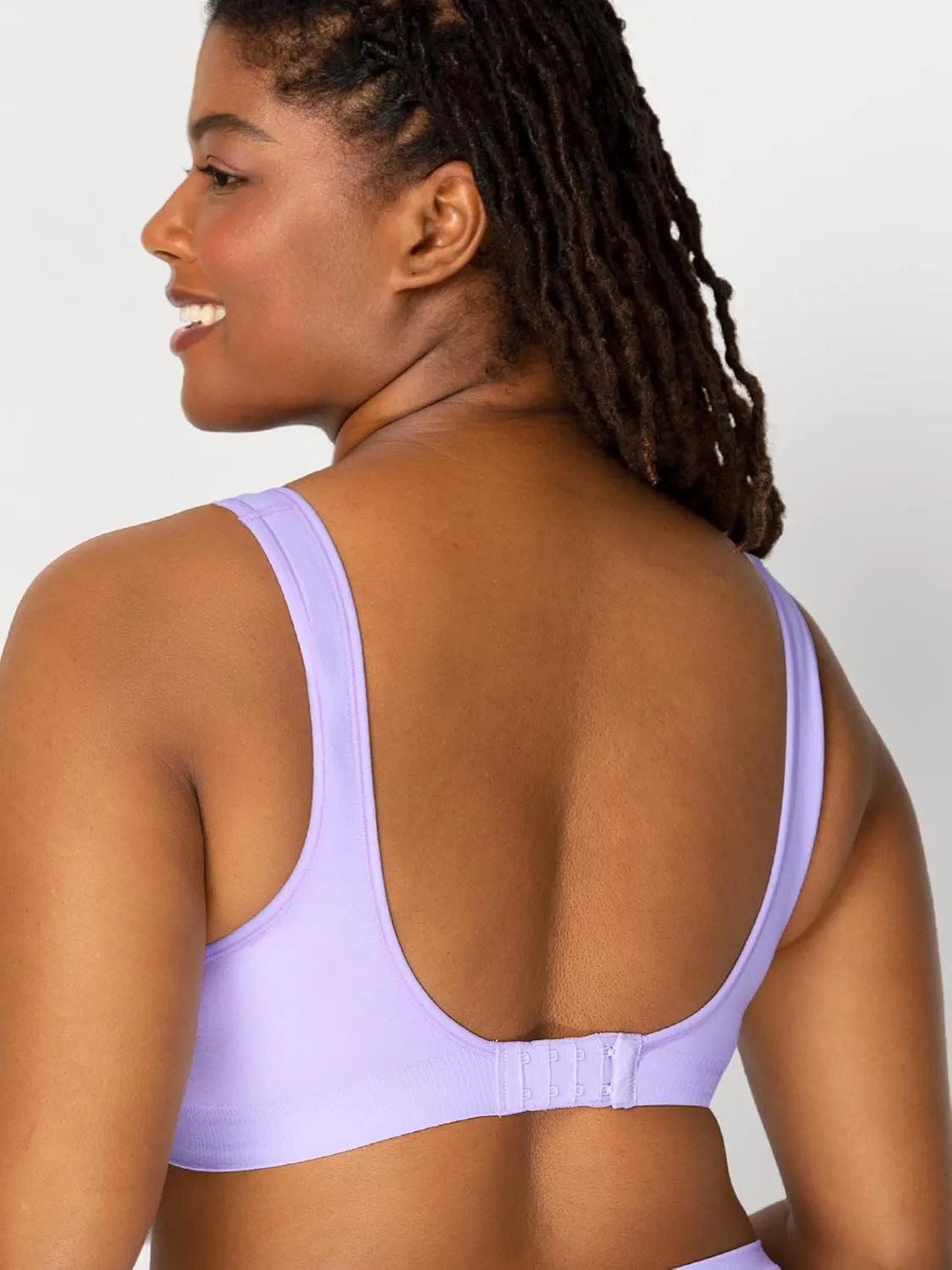 Fruit of the Loom Women's Wireless Full Coverage Bra Pack w/ Built In Pads - Smooth, Supportive & All-Day Comfort Fit