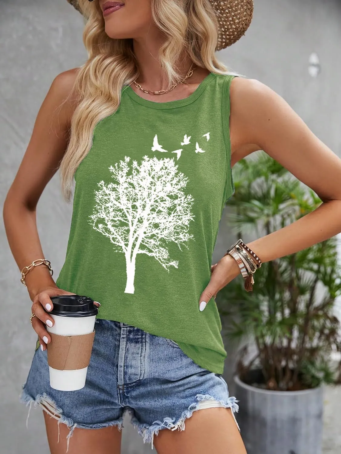 Funny Graphic Women Skinny Pine Tree Shirt Summer Hiking Camping Athletic Tees Nature Casual Comfy Clothes