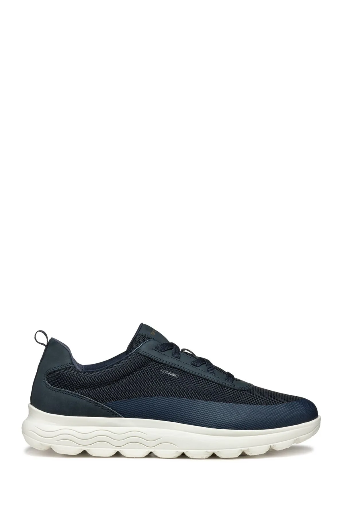 Geox Erkek Lacivert U Spherica A - Mesh   Nbk Synt Bağcıklı Kumaş Sneaker