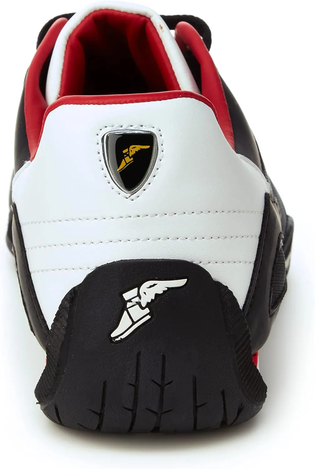 Goodyear Overdrive Racing Sneaker for Men, Pair, Athletic Auto Racing Footwear with Non-Slip EVA Rubber Soles, PU Leather Upper, Mesh Lining
