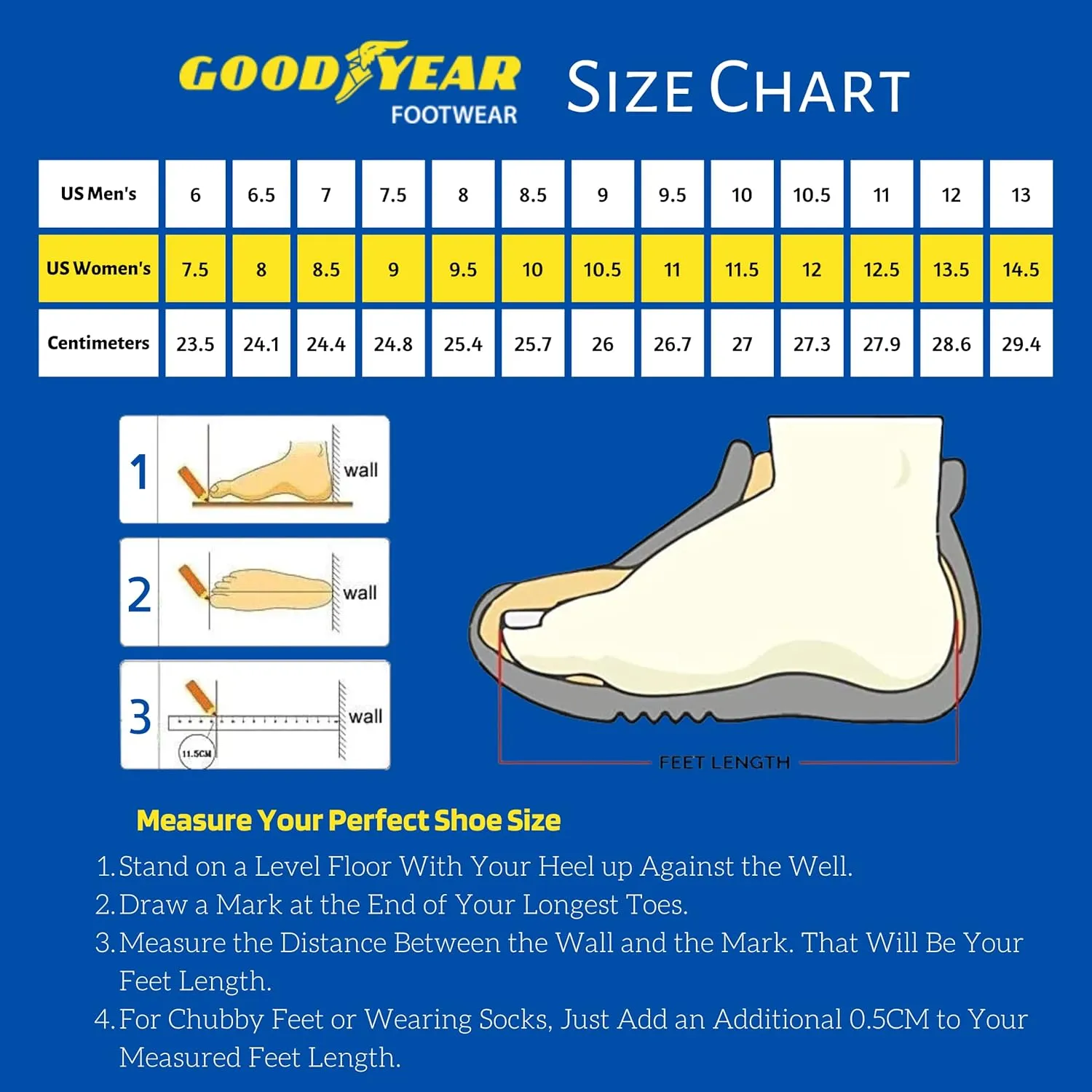 Goodyear Overdrive Racing Sneaker for Men, Pair, Athletic Auto Racing Footwear with Non-Slip EVA Rubber Soles, PU Leather Upper, Mesh Lining