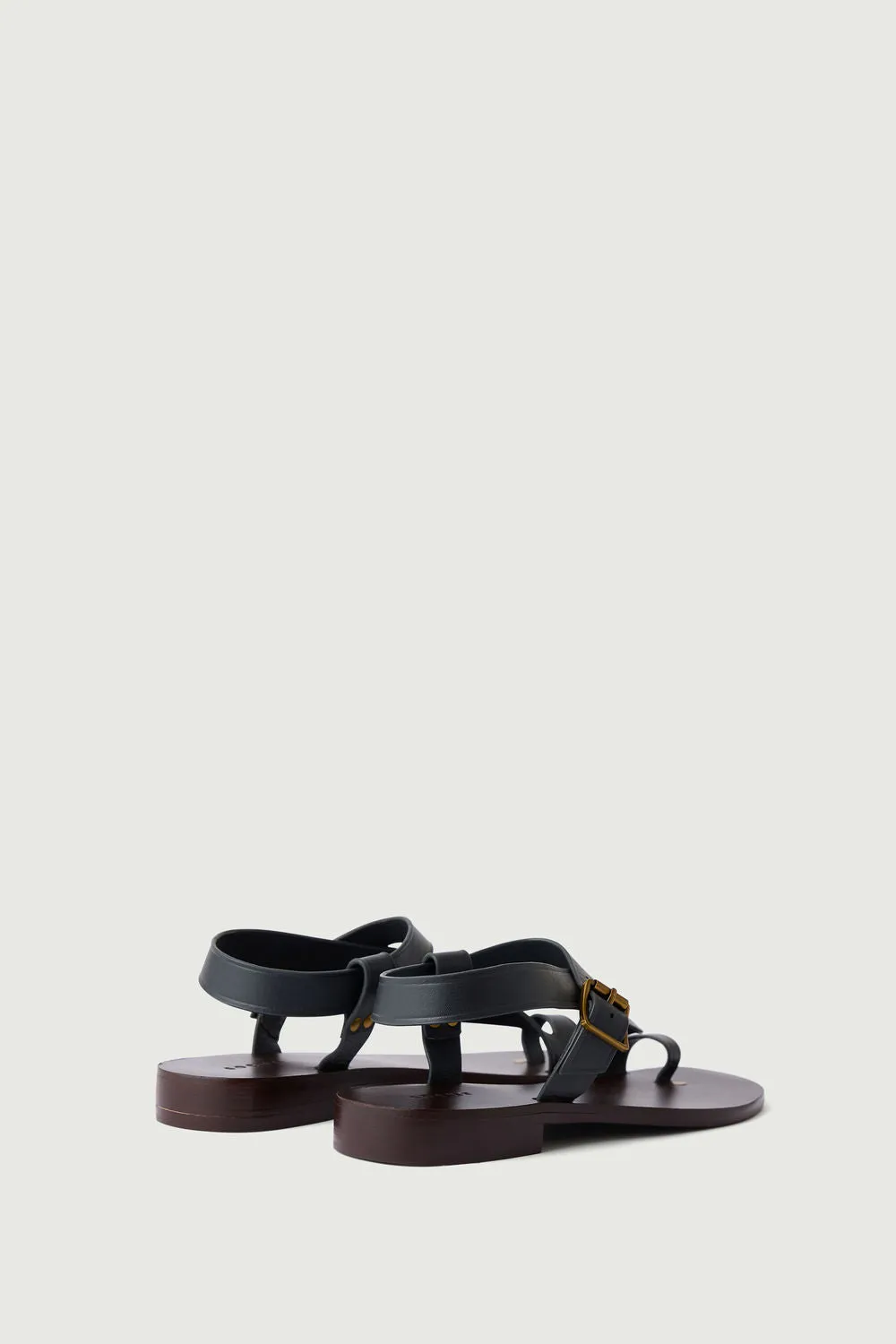 GREY DELHI SANDALS