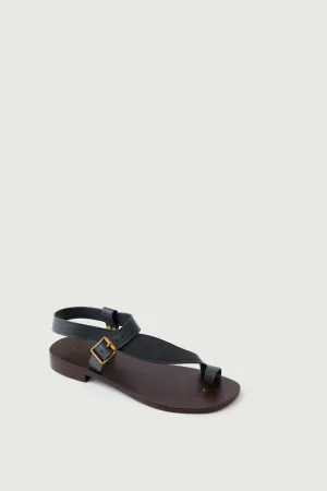 GREY DELHI SANDALS