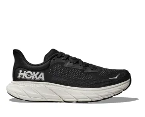 Hoka Black/White Arahi 7 Men's Running Shoes 1147850-BWHT
