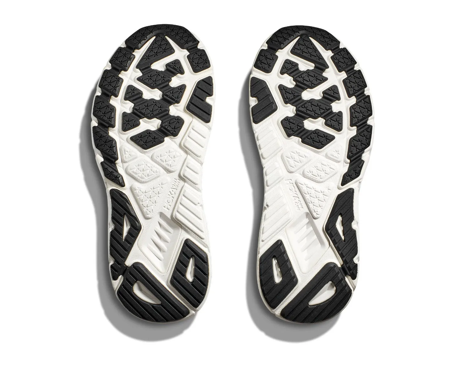 Hoka Black/White Arahi 7 Men's Running Shoes 1147850-BWHT