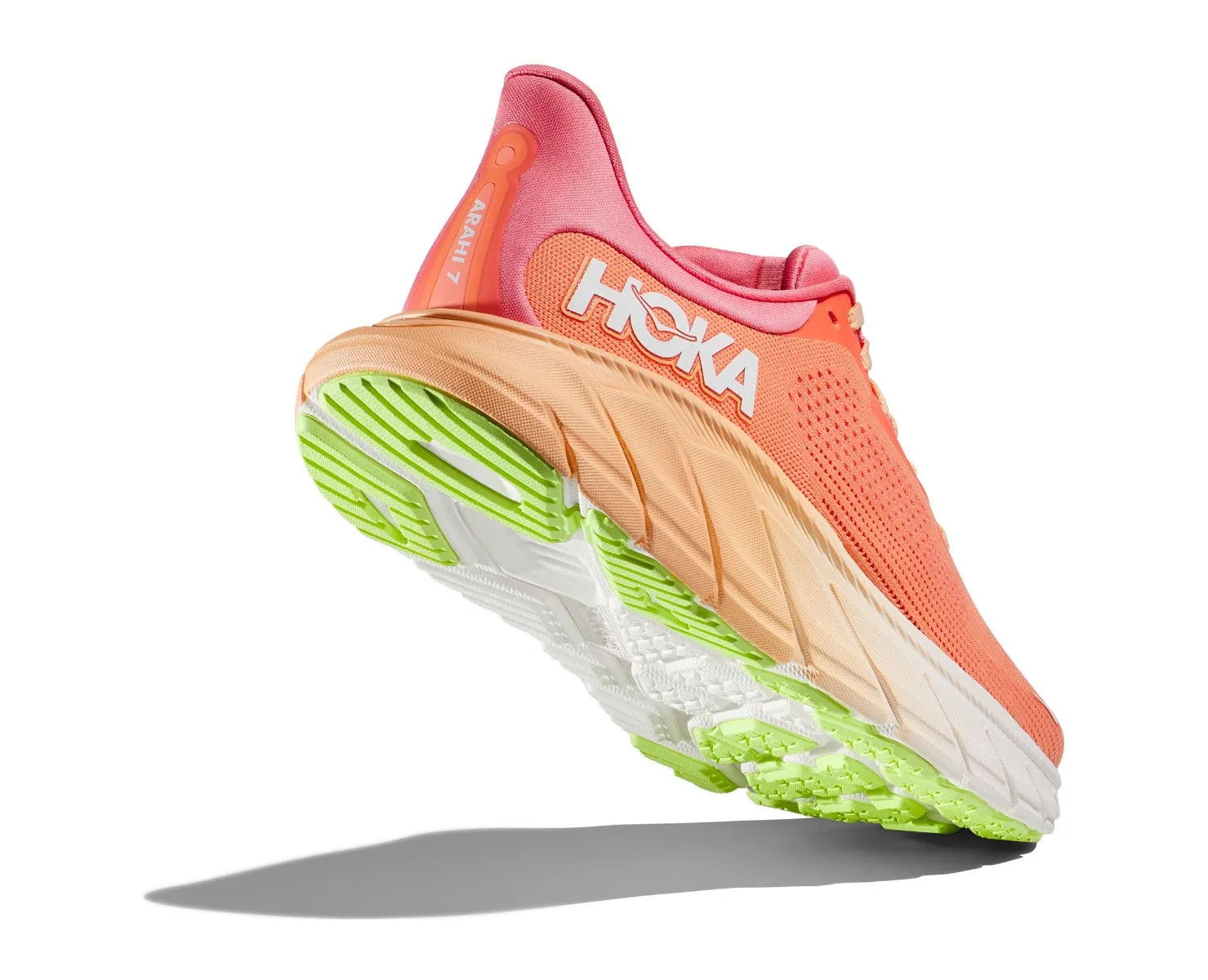 Hoka Papaya/Coral Arahi 7 Women's Running Shoes 1147851-PPYC