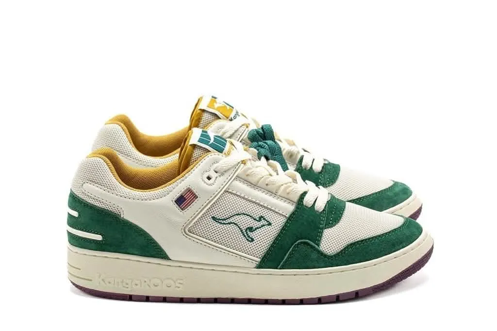 Hot Shot Lo Varsity Evergreen Cream