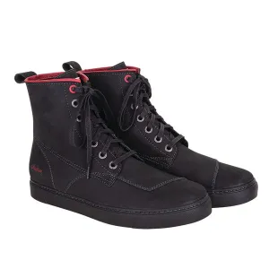 Indian Motorcycle Men's Leather Bryant Sneaker, Black | 2860667