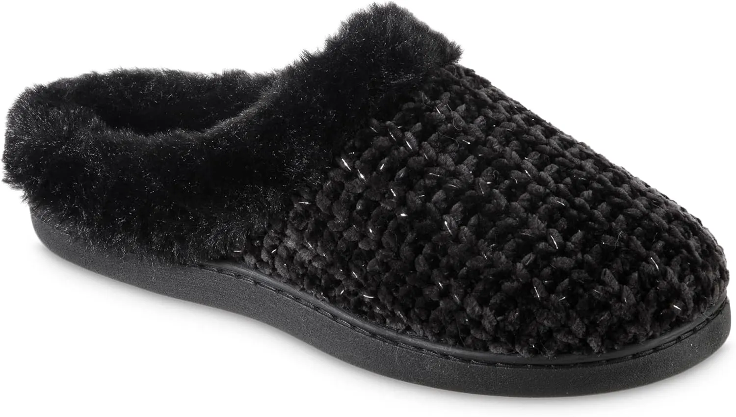 isotoner Womens Chenille Hoodback