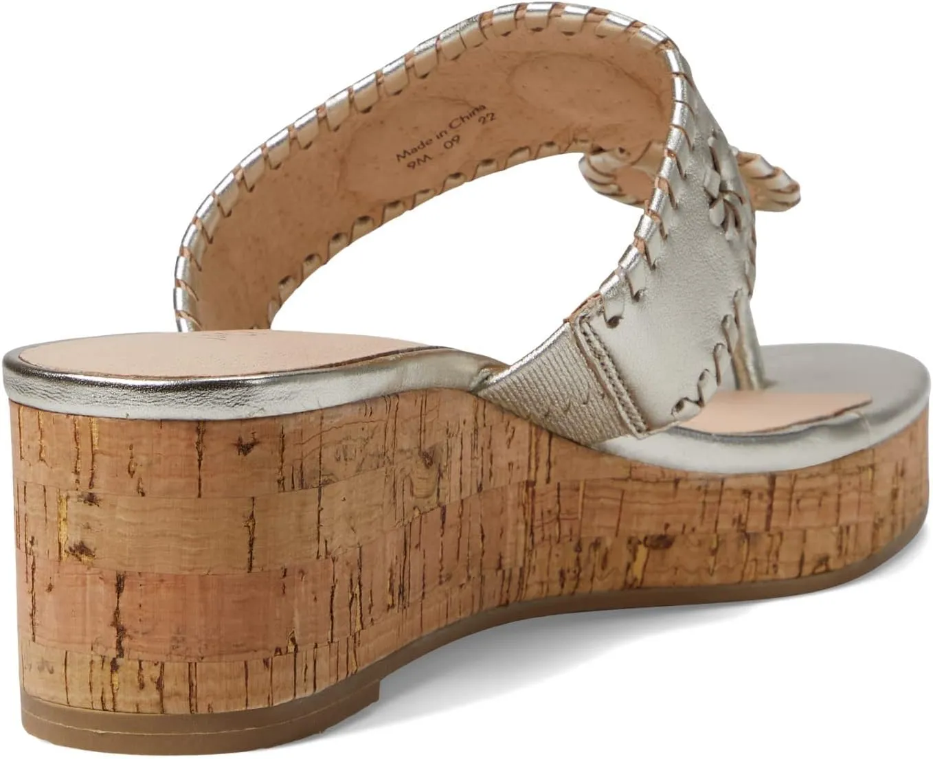 Jack Rogers Women's Jacks Mid Wedge Cork Sandal
