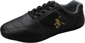 JiuQing Men's Martial Arts Shoes Tai Chi Training Shoes Soft Bottom Non-Slip Barefoot Wing Chun Shaolin Kung Fu Shoes