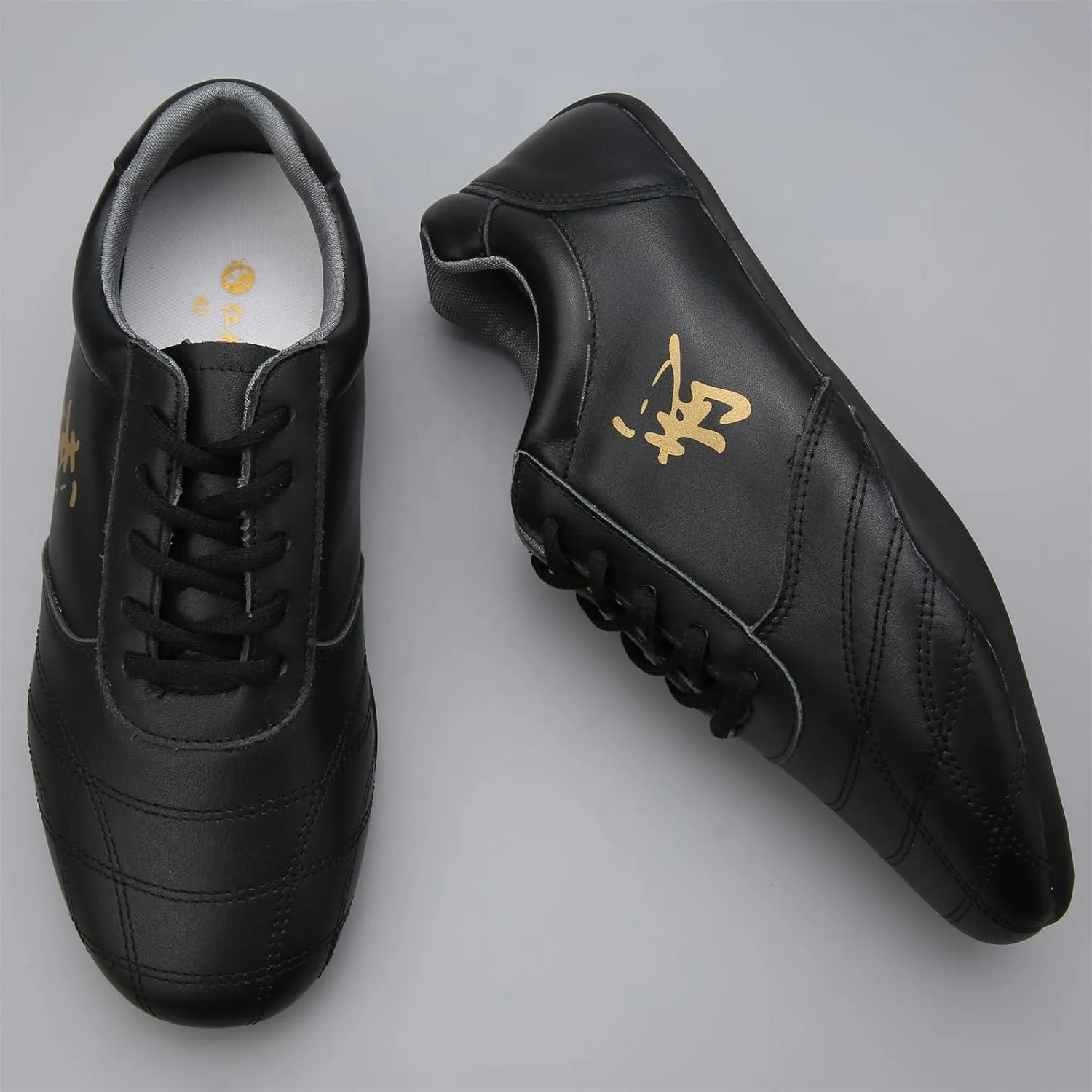 JiuQing Men's Martial Arts Shoes Tai Chi Training Shoes Soft Bottom Non-Slip Barefoot Wing Chun Shaolin Kung Fu Shoes