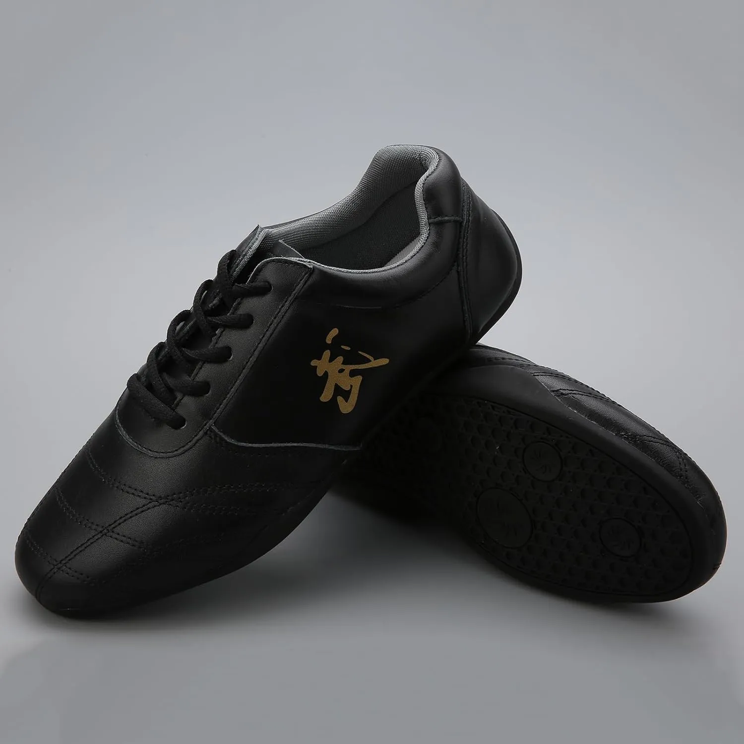 JiuQing Men's Martial Arts Shoes Tai Chi Training Shoes Soft Bottom Non-Slip Barefoot Wing Chun Shaolin Kung Fu Shoes