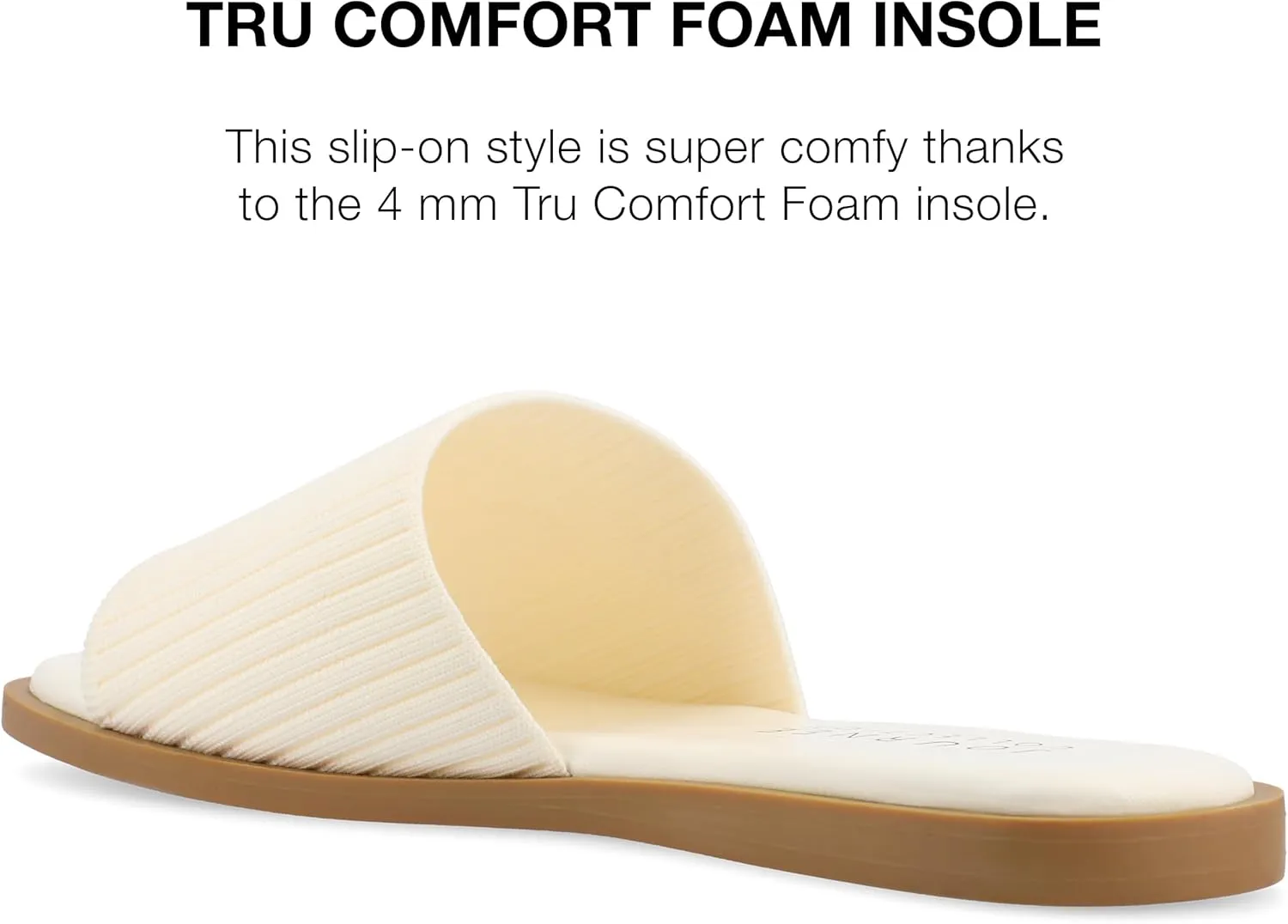 Journee Collection Women's Prisilla Slide Sandal