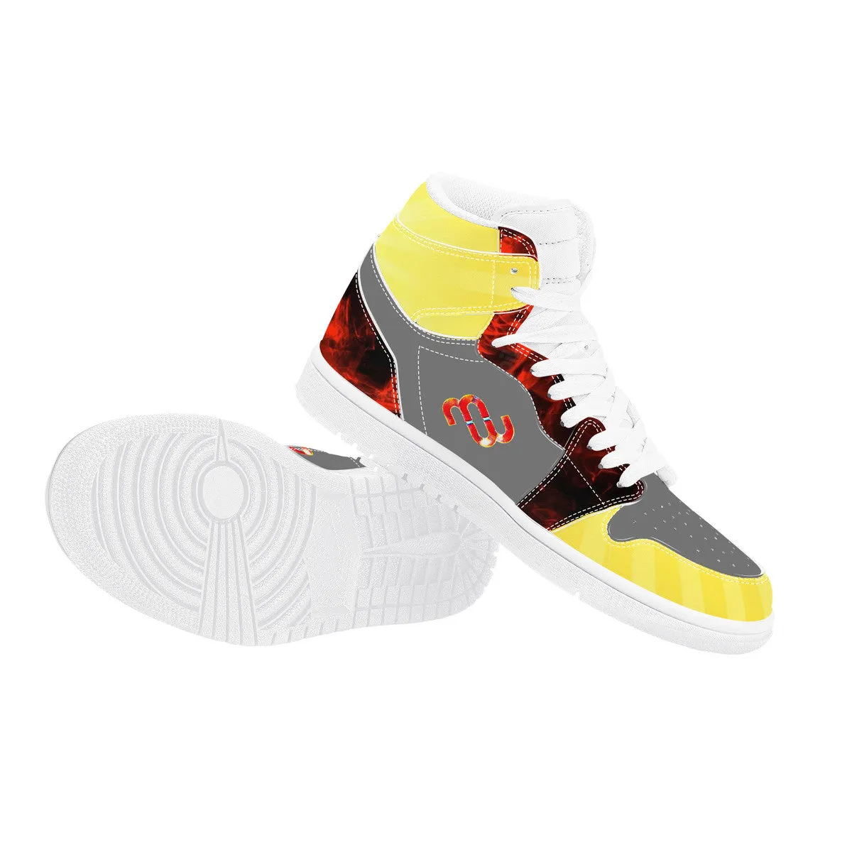 Leather High Synthetic Real-time tracking D17 Sneaker Money Top Bushae Waterproof