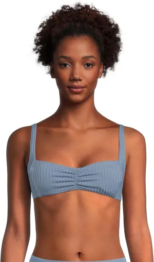 L*Space Effie Bikini Top for Women, Medium Support, Bralette Fit, Wide Over The Shoulder Straps, Cutout Back & Removable Pads