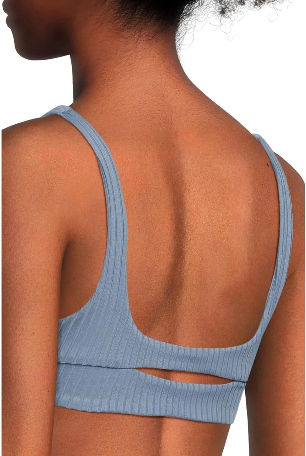 L*Space Effie Bikini Top for Women, Medium Support, Bralette Fit, Wide Over The Shoulder Straps, Cutout Back & Removable Pads