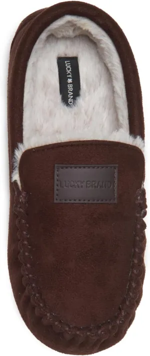 Lucky Brand Boy's Moccasin Slippers – Cozy and Stylish Indoor Footwear for Boys