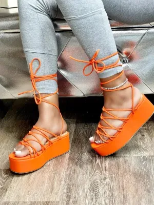 Mango Strappy Buffalo Sandal