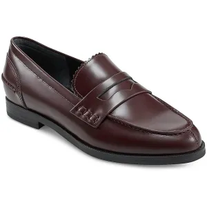 Marc Fisher LTD Women's Milton Moccasin, Dark Red Leather, 9.5