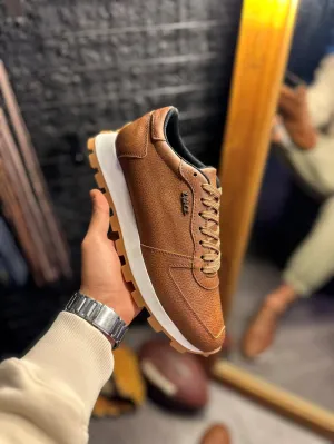 Men's Daily Sneaker Shoes 002 Brown