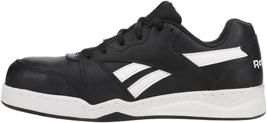 Men's Rb4161 Bb4500 Safety Composite Toe Low Cut Work Sneaker White and Grey