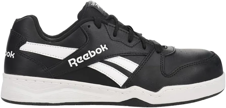 Men's Rb4161 Bb4500 Safety Composite Toe Low Cut Work Sneaker White and Grey