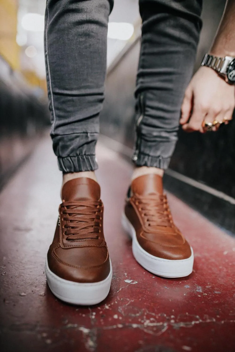Men's Sneaker Casual Shoes 666 Tan
