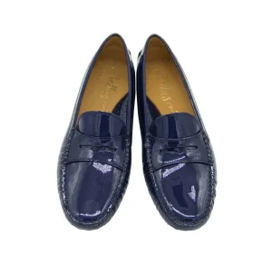 Moccasin Lack Blu
